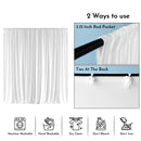 Spandex Backdrop Curtain, Wrinkle-Free Polyester Fabric Panel for Baby Showers, Weddings, Parties, and Photography Decoration