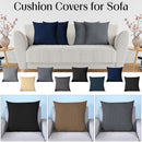 220GSM Crushed Velvet Cushion Covers, Set of 2, 45cm x 45cm