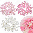 Artificial Silk Rose Flower Cherry Blossom Garland Vines, 144 Head, 180cm