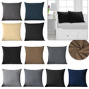 220GSM Crushed Velvet Cushion Covers, Set of 2, 45cm x 45cm