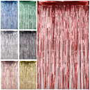 Foil Fringe Tinsel Curtain Backdrop Steamers