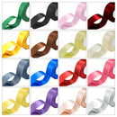 Double Sided Satin Polyster Ribbon Roll for Art & Crafts, Bouquets, Christmas Tree, Sewing, Wedding Decor