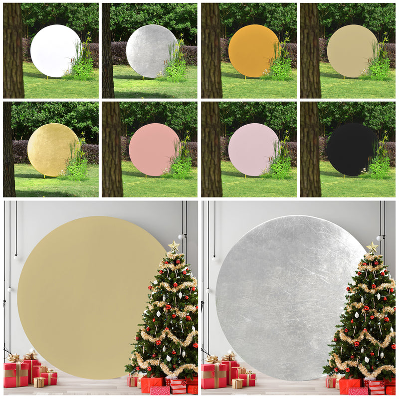 Round Arch Stand Spandex Backdrop Cover for Photography Background