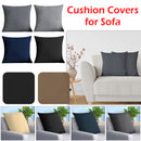 220GSM Crushed Velvet Cushion Covers, Set of 2, 45cm x 45cm