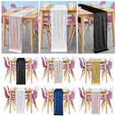 Crushed Velvet Table Runner, 33cm x 274cm