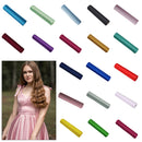 Satin Fabric Roll for Chair Sash Wedding Bouquet DÃƒÂ©cor Drapery, 29cm x 20m