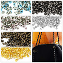 Brass Eyelets with Washers, Durable & Rust-Proof Grommets for DIY Projects, Arts & Crafts, Books, Clothing Decoration