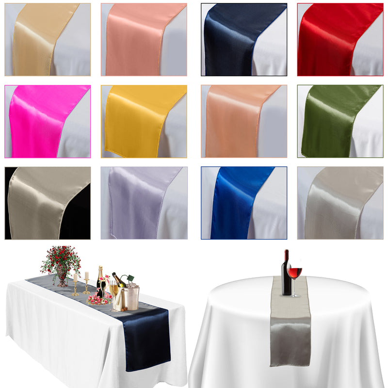 Satin Table Runner, 11" x 108"