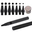 7pcs Hole Punch Set for Leathercraft Hollow Hole Cutter Kit