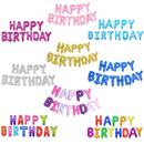 Happy Birthday Foil Balloon Banner