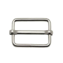 32mm Silver Tri - Glider Slider Buckle - Pack of 10