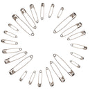 250pcs Silver Safety Pins Box, Fastening Securing Metal Pins for Dressmaking, Sewing, DIY Art & Craft Projects