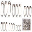 250pcs Silver Safety Pins Box, Fastening Securing Metal Pins for Dressmaking, Sewing, DIY Art & Craft Projects