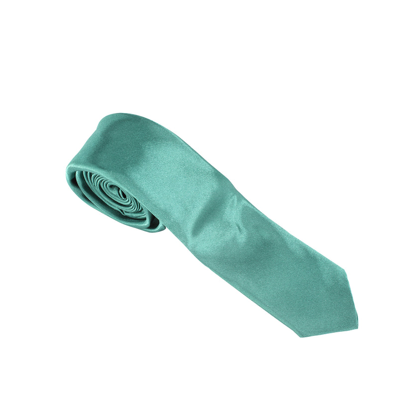 Satin Polyester Skinny Neck Tie