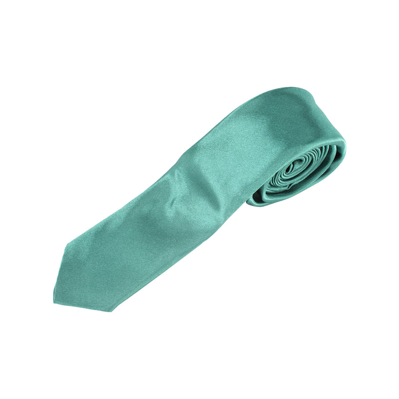 Satin Polyester Skinny Neck Tie