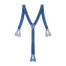Adjustable Braces For Kids Y Shape Button Hole Suspenders for Trousers, Jeans, Shorts, 20mm