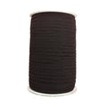 6mm Black, White Flat Wide Elastic Cord, Strong & Stretchy Elastic, Smooth Finish for Knitting, Sewing Clothing