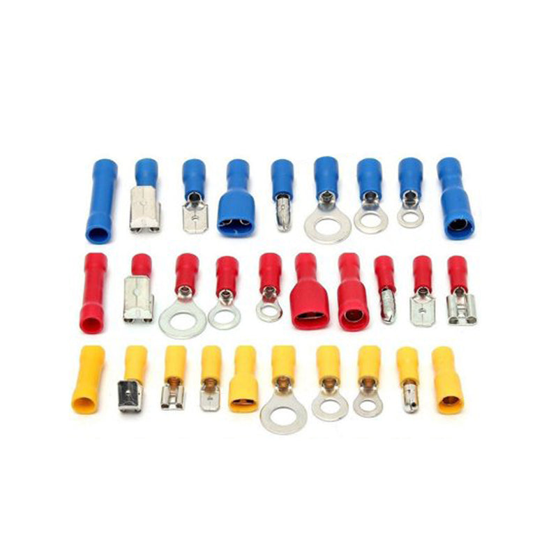 Crimp Connectors Tool Kit Set Containing Male & Female, Ring, Piggy Back and Butt Splice