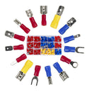 Crimp Connectors Tool Kit Set Containing Male & Female, Ring, Piggy Back and Butt Splice