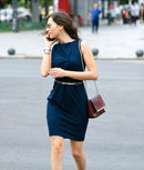 Waist Belt with Long Buckle for Women Fashion Accessory