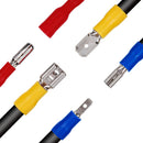 Crimp Connectors Tool Kit Set Containing Male & Female, Ring, Piggy Back and Butt Splice