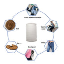 6mm Black, White Flat Wide Elastic Cord, Strong & Stretchy Elastic, Smooth Finish for Knitting, Sewing Clothing