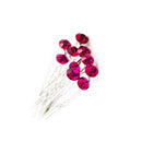 Crystal Rhinestone Hair Pins for Women Braids, Bun, French Rolls Hair Style Accessory