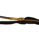 YKK Nylon Open End Black Zipper, Medium Weight Sewing Zip, Brass Metal Teeth Zipper