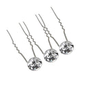 Crystal Rhinestone Hair Pins for Women Braids, Bun, French Rolls Hair Style Accessory