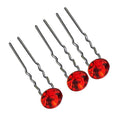 Crystal Rhinestone Hair Pins for Women Braids, Bun, French Rolls Hair Style Accessory