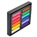 12pcs Temporary Hair Chalk Non Toxic Hair Dye Multicolour Soft Pastels Salon Kit