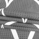 Polyester Shower Curtain, Waterproof Bath Curtain with Hooks