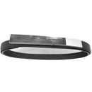 Black Belt with Silver Buckle