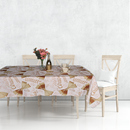 Tablecloth Christmas Washable Polyester Festive Table Cover Xmas Decoration  Christmas Party