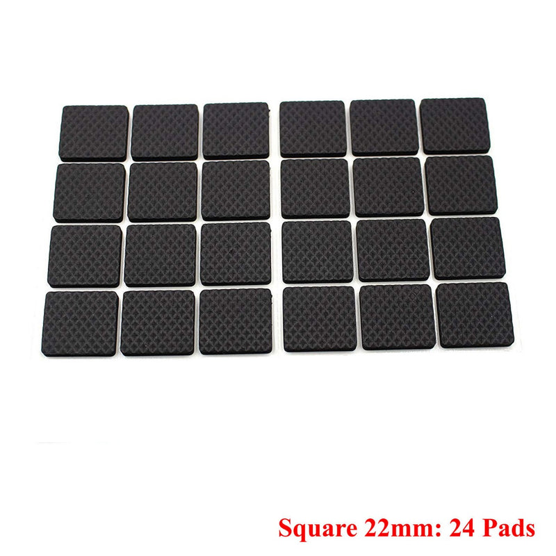 22mm Square Pads-24 pads