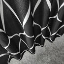 Polyester Shower Curtain, Waterproof Bath Curtain with Hooks