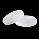 YKK Sew-On Hook & Loop Fastener Tape, Non-Adesive Interlocking Tape White Black Strip