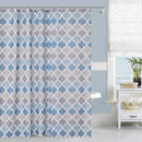 Shower Curtain With Hooks, Waterproof Polyester Fabric, Washable Bath Curtain UK