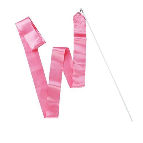 Buy 4m Rhythmic Gymnastics Dance Ballet Art Ribbon Streamer Baton Rod ...