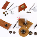 4 Parts Snap Button Press Studs 20mm For Fabric and Leathercrafts Decoration