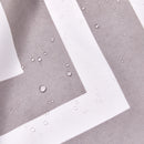 Shower Curtain With Hooks, Waterproof Polyester Fabric, Washable Bath Curtain UK