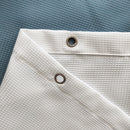 Polyester Shower Curtain, Waterproof Bath Curtain with Hooks