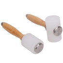 Leather Nylon Hammer Wooden Handle Carving Mallet For Leather Craft DIY Tool