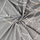 Printed Duvet Cover with Zipper Closure & Matching Pillow Covers - Single/Double/King