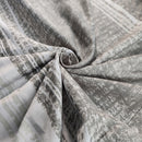 Printed Duvet Cover with Zipper Closure & Matching Pillow Covers - Single/Double/King