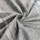 Printed Duvet Cover with Zipper Closure & Matching Pillow Covers - Single/Double/King