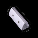 Transparent Table Skirting Clips, Plastic Tablecloth Clips With Hook & Loop Strips - 12pcs