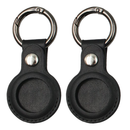 PU Leather Protective Case For AirTag Location Tracker, AirTag Holder With Key Ring For Keys, Backpack, Bag