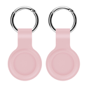 Silicone Protective Case For AirTag Location Tracker, AirTag Soft Silicone Holder With Key Ring For Keys, Backpack