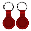 Silicone Protective Case For AirTag Location Tracker, AirTag Soft Silicone Holder With Key Ring For Keys, Backpack